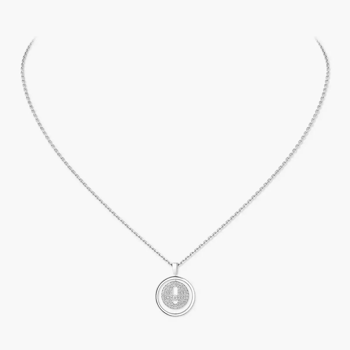 [Eternal jewelry] Lucky Move Diamond Necklace