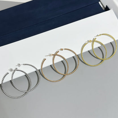 [Eternal jewelry] SMOOTH BEAD STUD EARRINGS