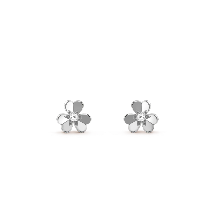 [Eternal Jewelry]FRIVOLE MINI SILVER FLOWER EARRINGS