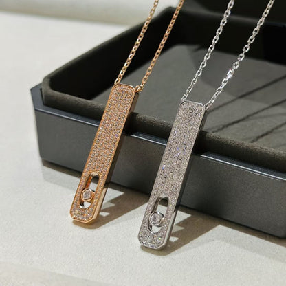 [Eternal jewelry]MY FIRST DIAMOND PAVED NECKLACE