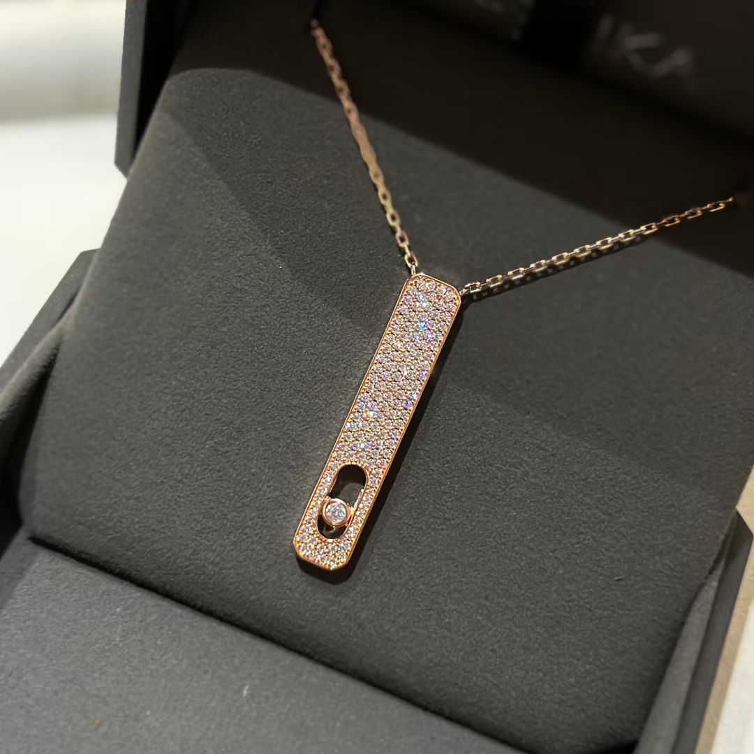 [Eternal jewelry]MY FIRST DIAMOND PAVED NECKLACE