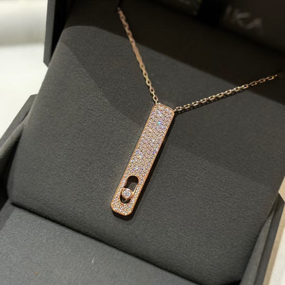 [Eternal jewelry]MY FIRST DIAMOND PAVED NECKLACE