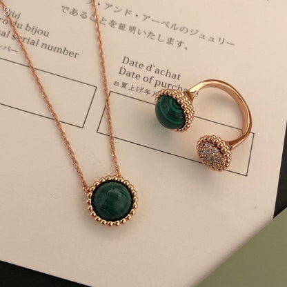 [Eternal Jewelry]PERLEE COULEURS DIAMOND ROSE GOLD BETWEEN THE FINGER RING